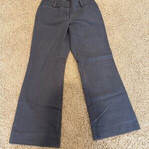 Ann Taylor Charcoal Curvy Fit Trousers